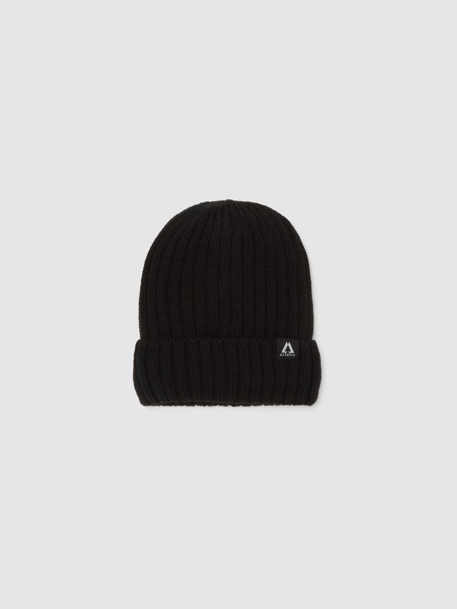 ALTAVIA WITH DEBORAH COMPAGNONI Ribbed Beanie_0