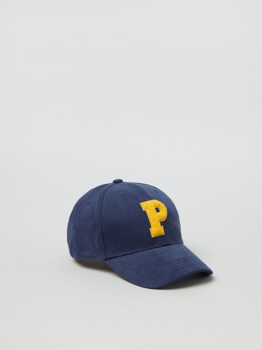 Berretto da baseball con patch logo_0