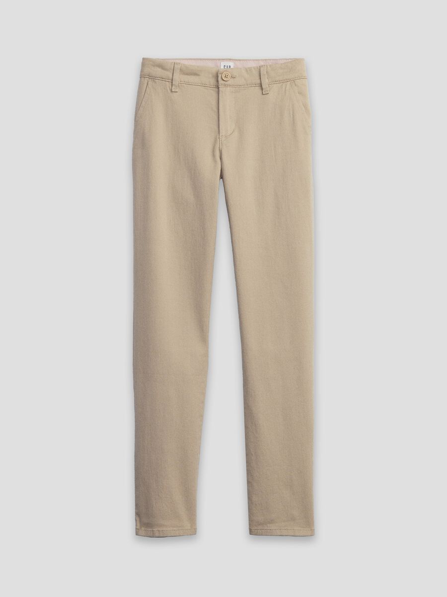 Stretch cotton chinos_0