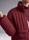Red padded jacket with zip and high neck ALTAVIA STUDIO_3