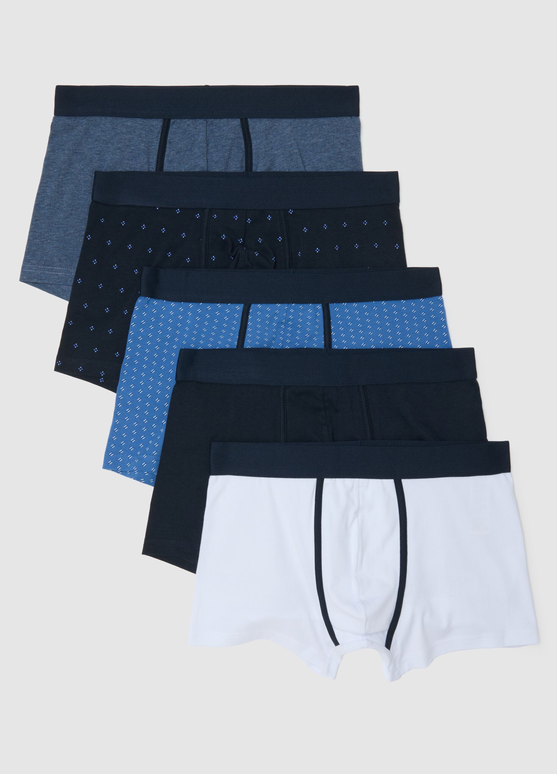 Multipack Stretch Cotton Multicolour Boxer Regular Fit