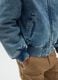 Boy's Denim Regular Fit Bomber Jacket_2