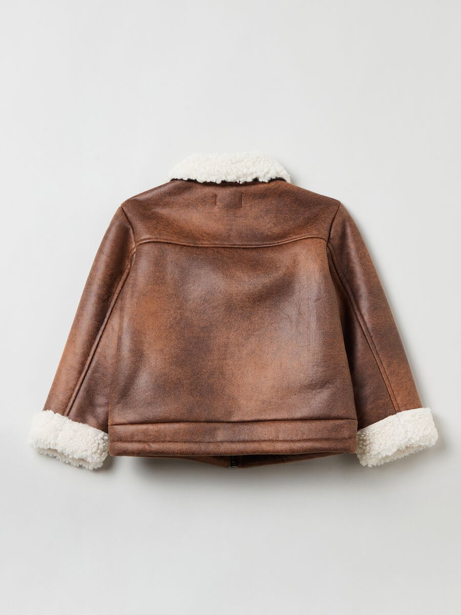 Eco montone con interno in sherpa_4
