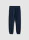 Boys' Blue Jogger Trousers in Pure Cotton Regular Fit_4