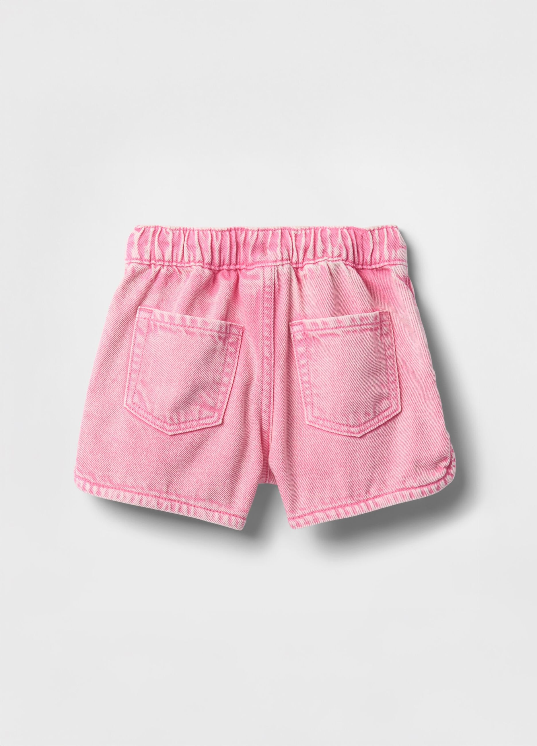 Girls' pink denim shorts by GAP Kids