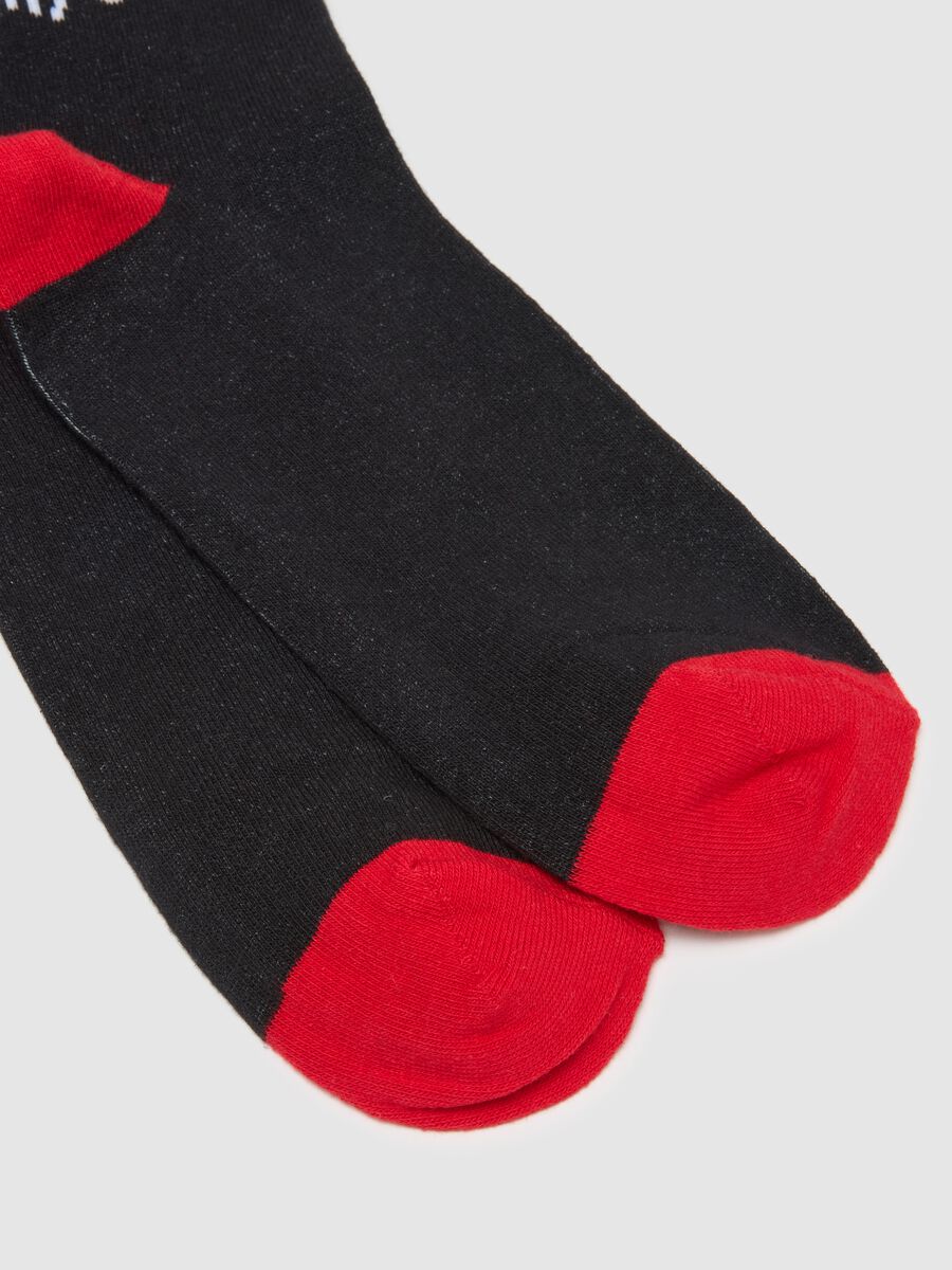 Multicoloured cotton-blend Christmas socks_1