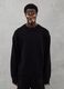 Crewneck Distressed Pullover Black_2