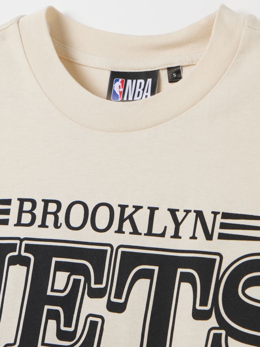 Cotton NBA Brooklyn Nets T-shirt_5