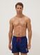 Blue Beach Boxers with Super Mario Print_0