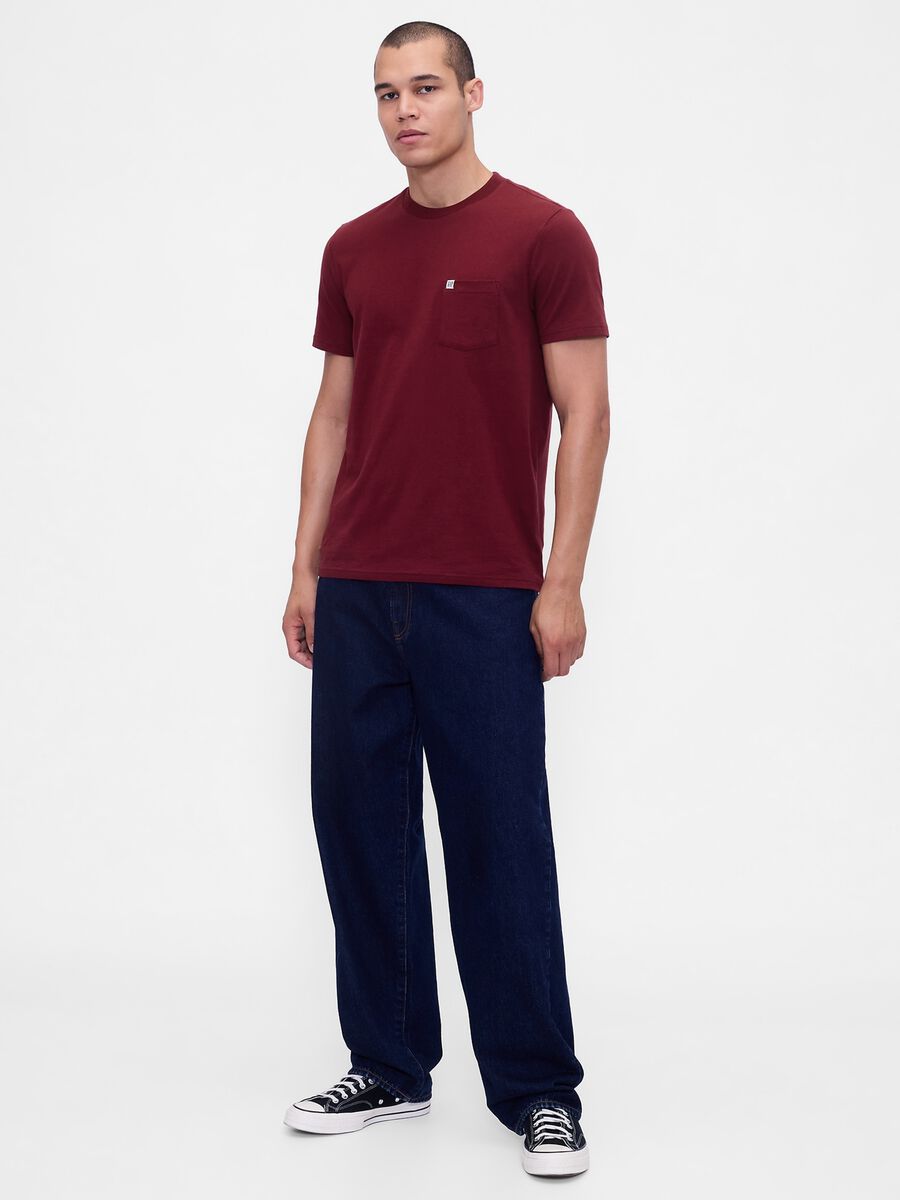 Red Cotton T-Shirt_2