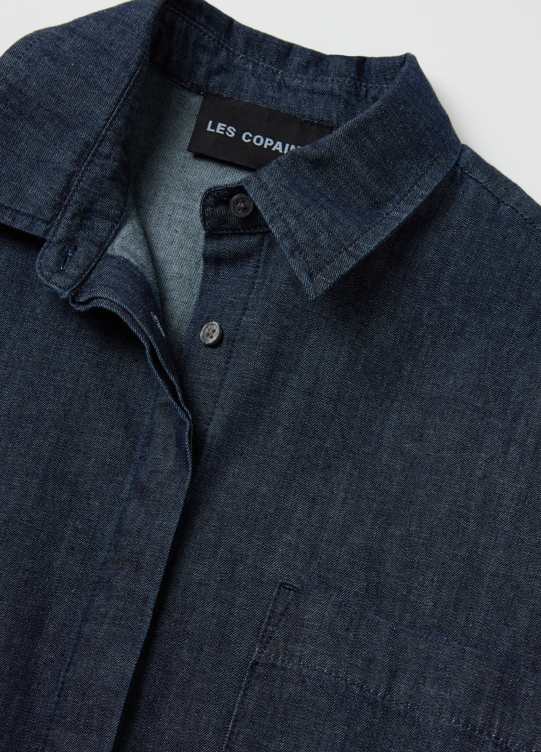 Camicia oversize in denim