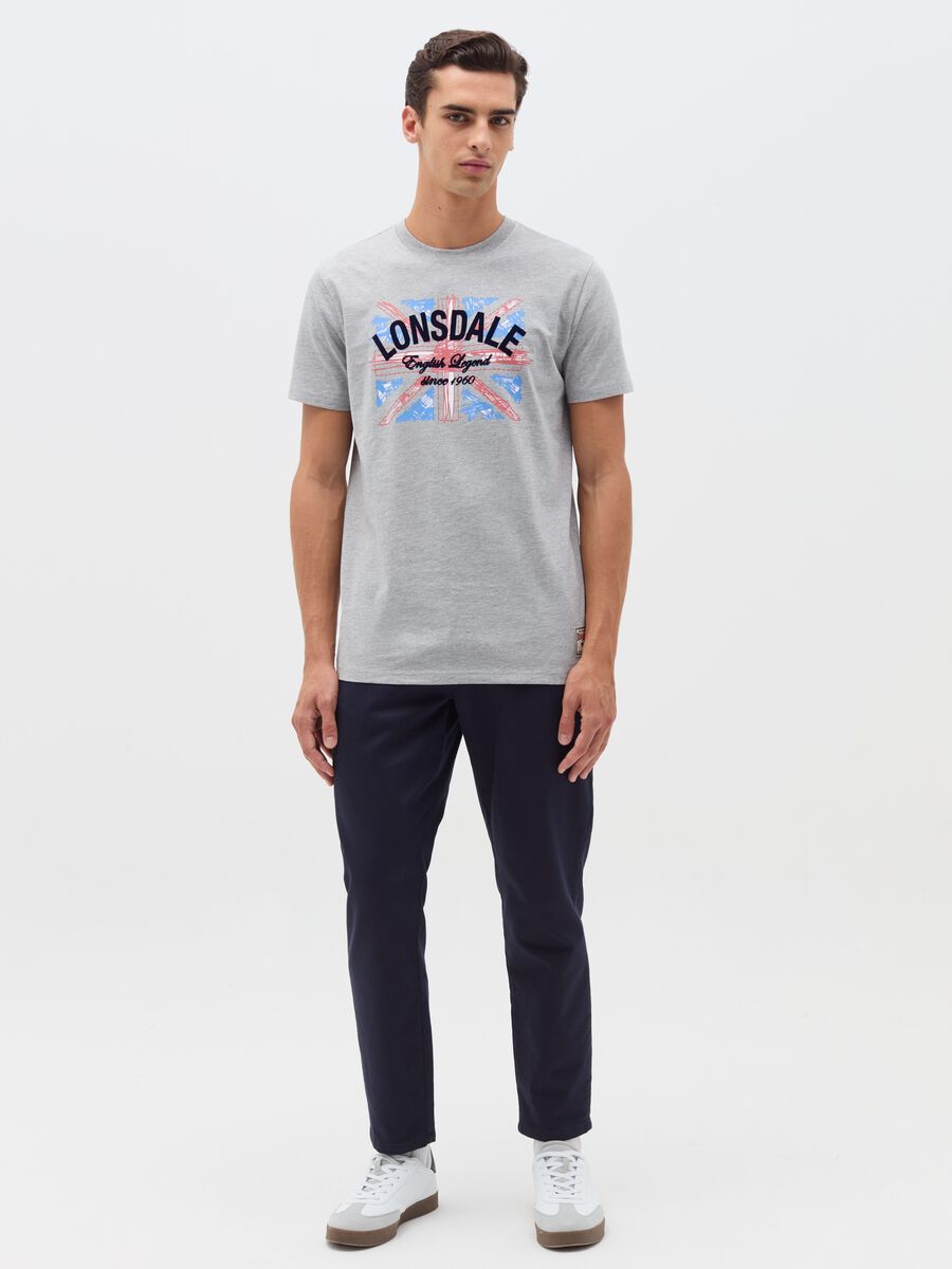 Cotton T-shirt with logo print_1