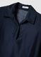 Blue long-sleeve viscose-blend blouse, regular fit_5