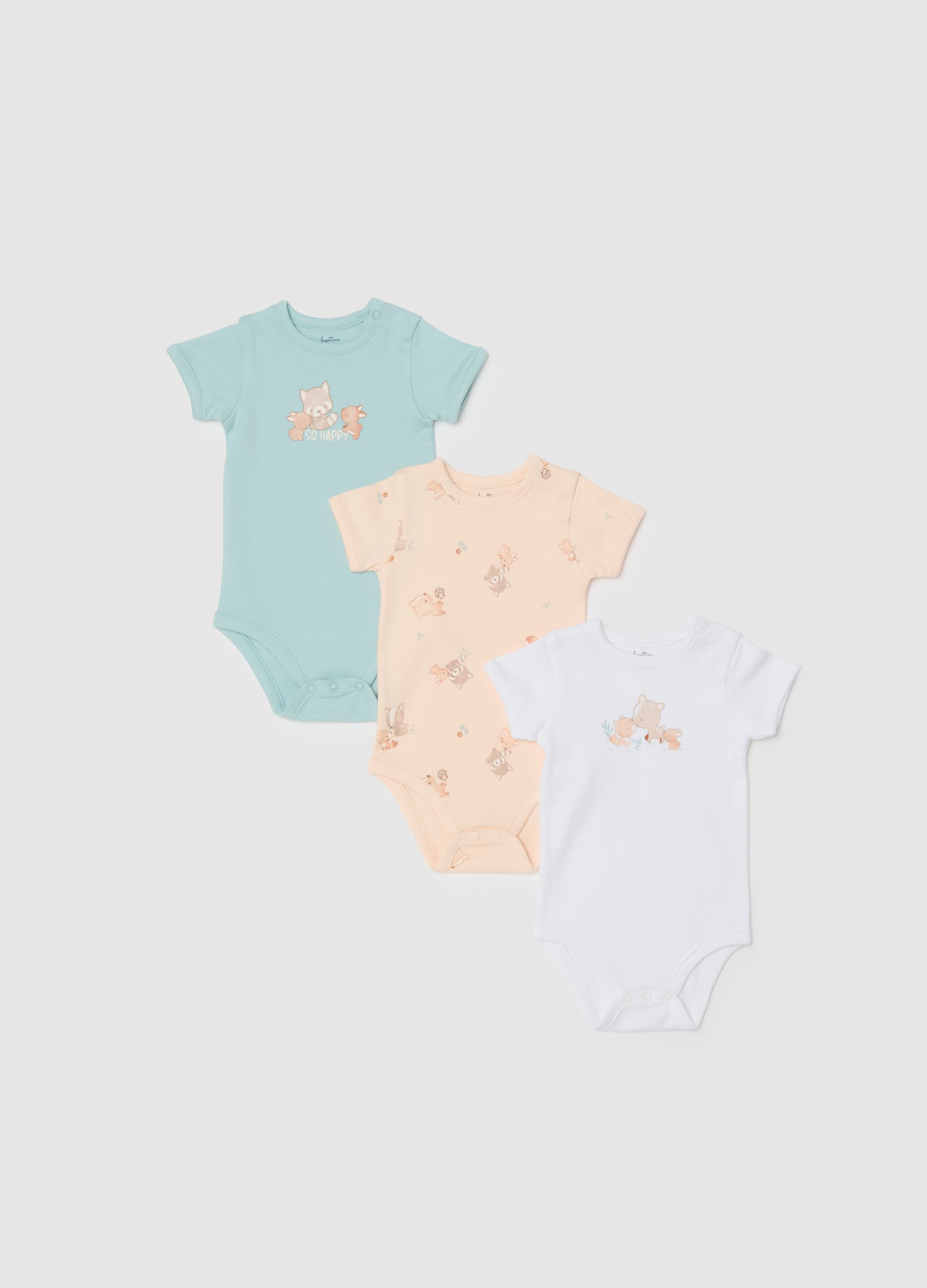 White bodysuit for newborns