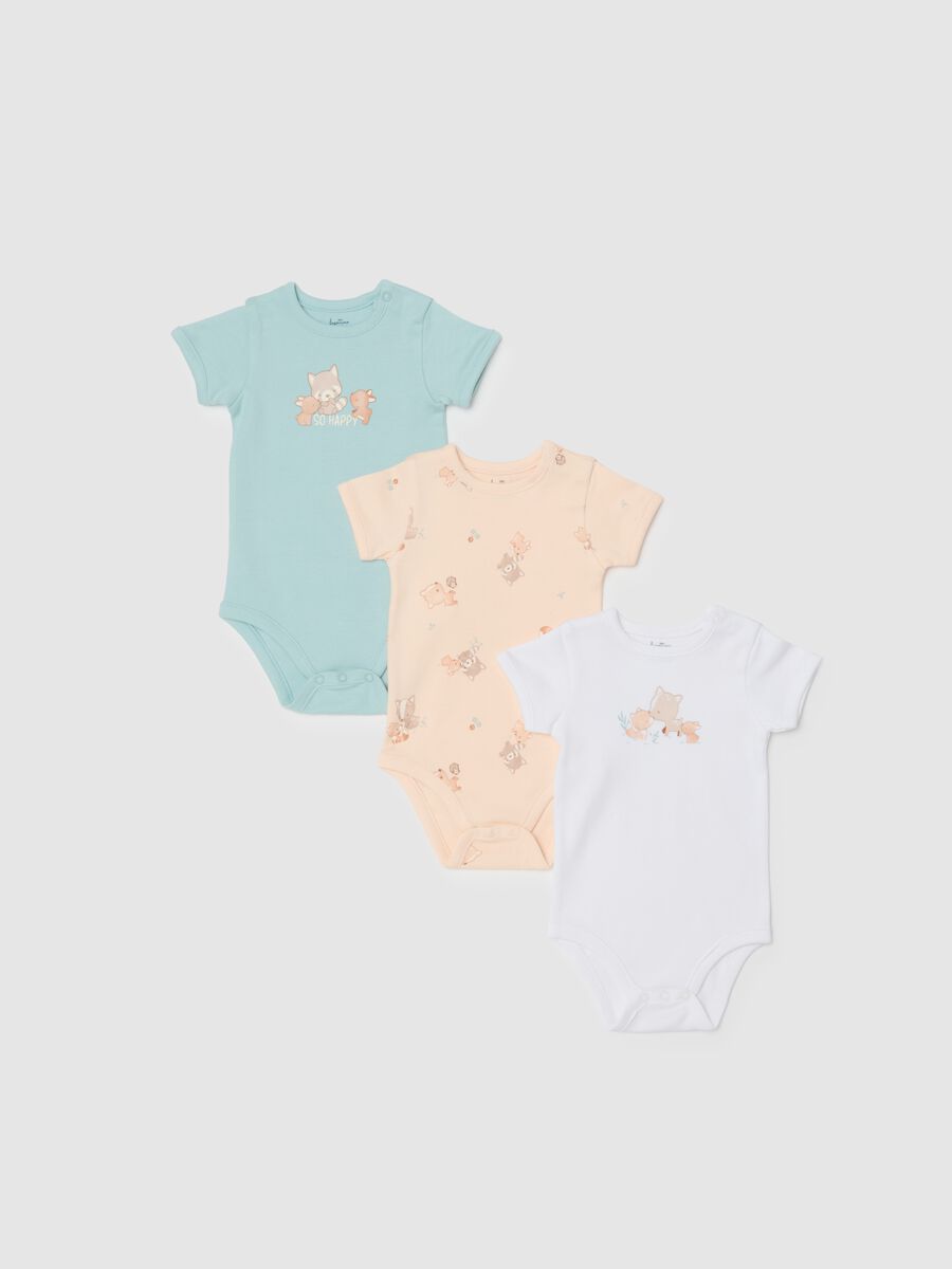 White bodysuit for newborns_0