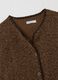 Brown regular fit jacket with buttons and pockets_5