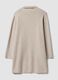 Beige viscose-blend cardigan with raised floral appliqu&eacute;_2