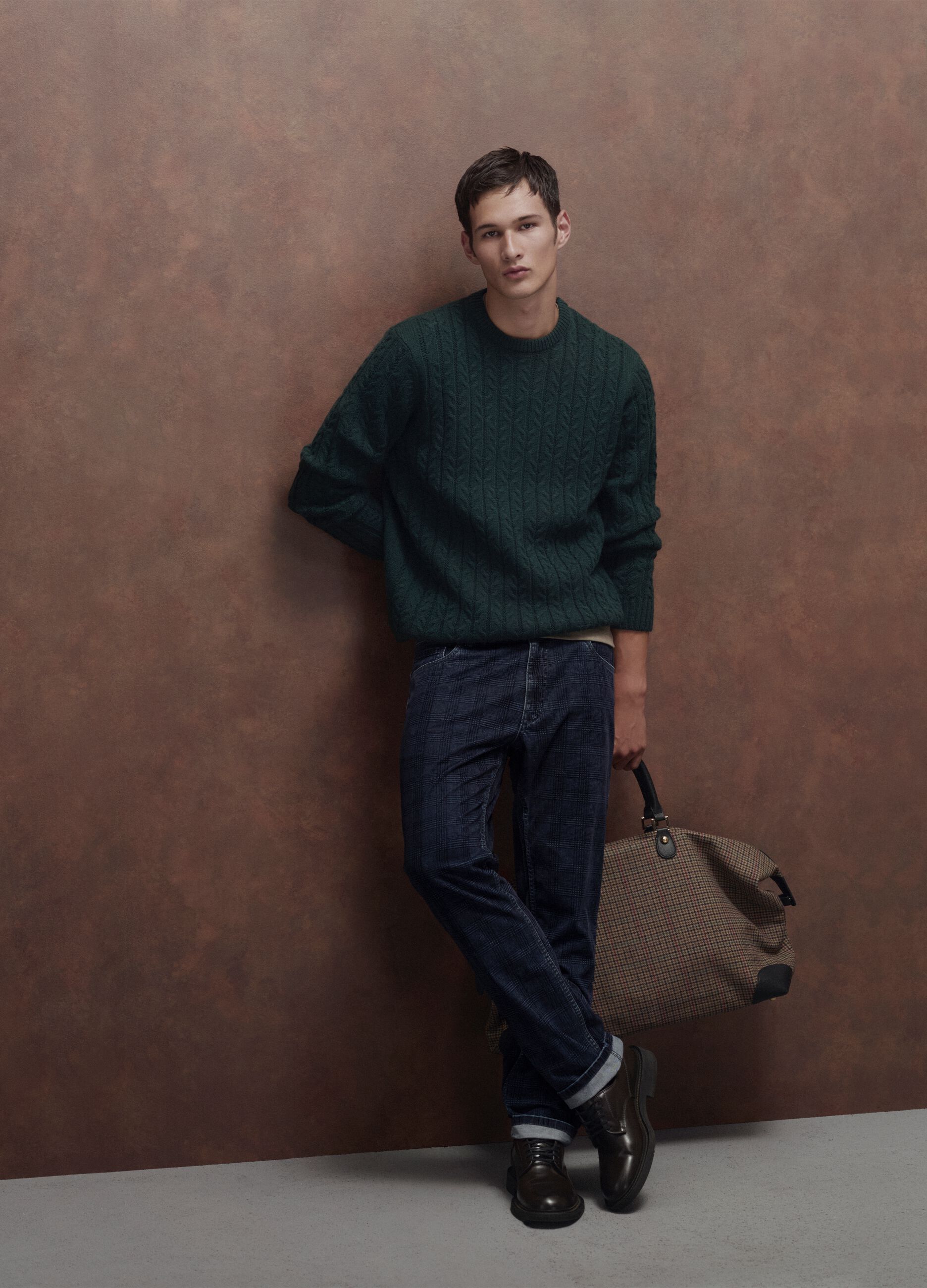 Pure Cotton Blue Regular Fit Jeans