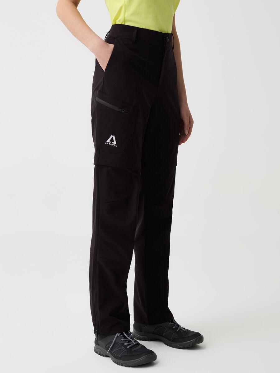 Altavia convertible hiking trousers with zip_2