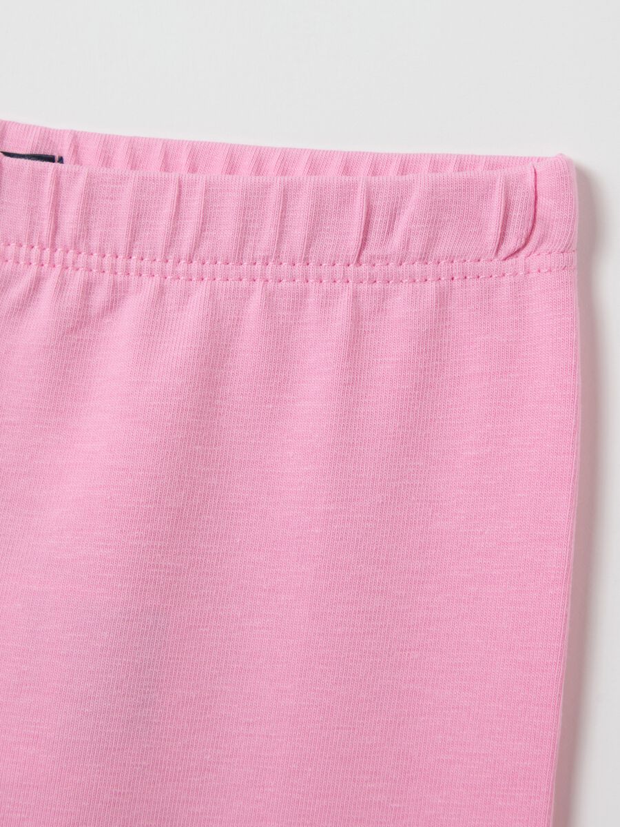 Two-pack leggings in stretch cotton_3