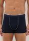 Blue Stretch Cotton Regular Fit Boxers Twin Pack_1