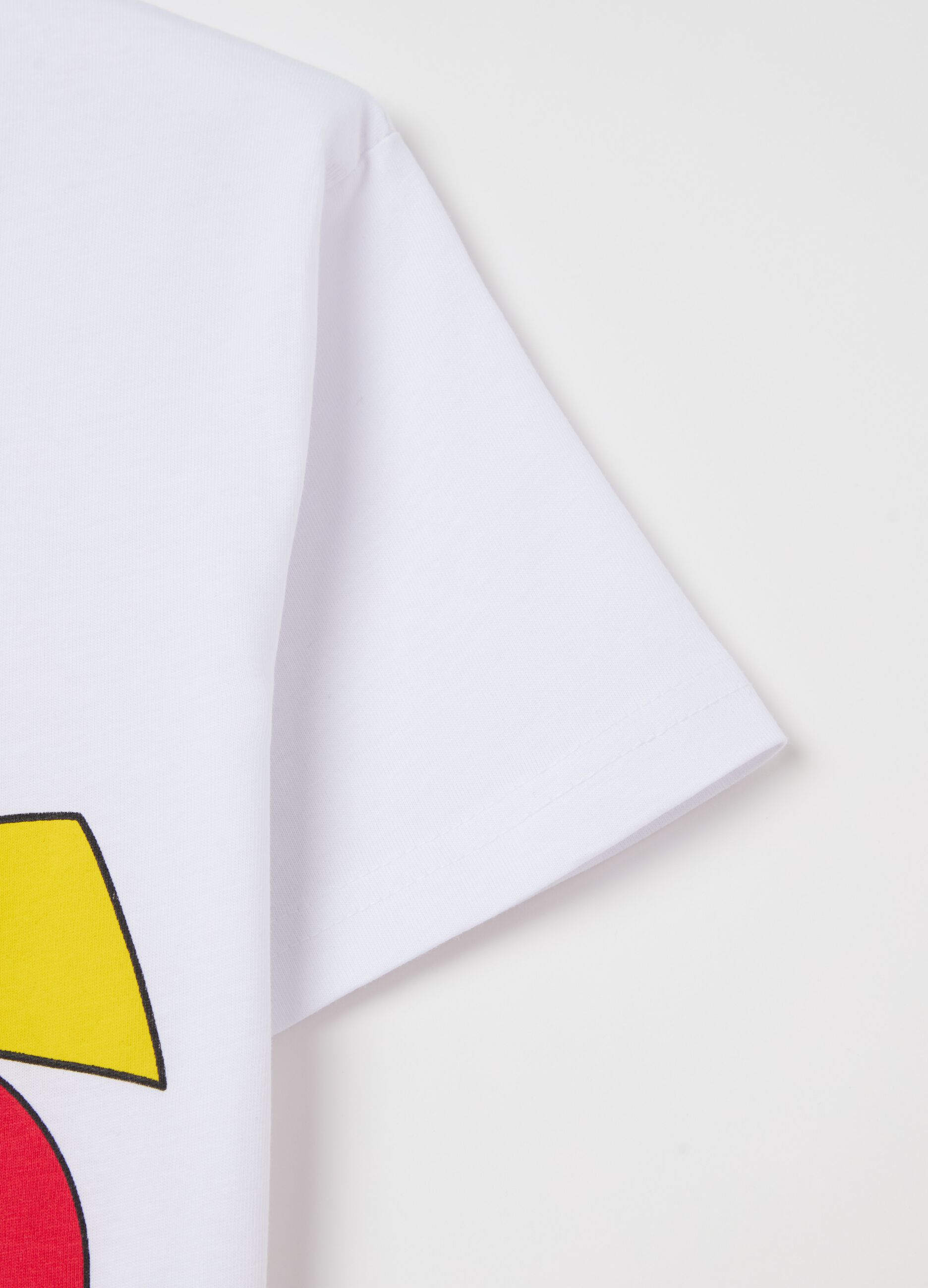 T-shirt in cotone con stampa Pikachu