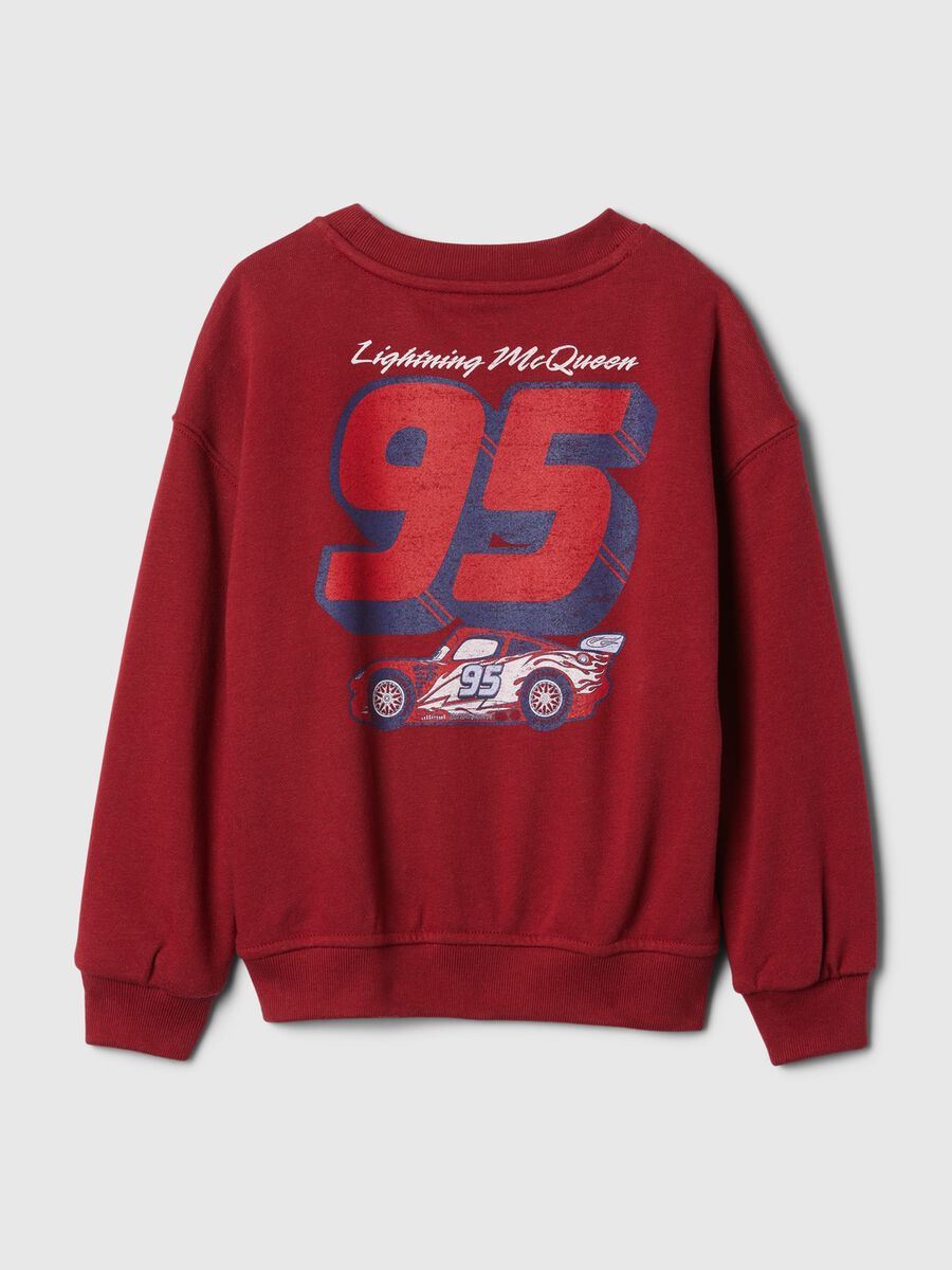French terry sweatshirt with Cars print_1