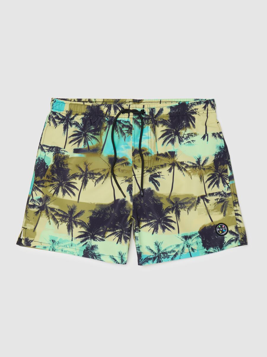 Tropical Print Maui Beach Boxers_4