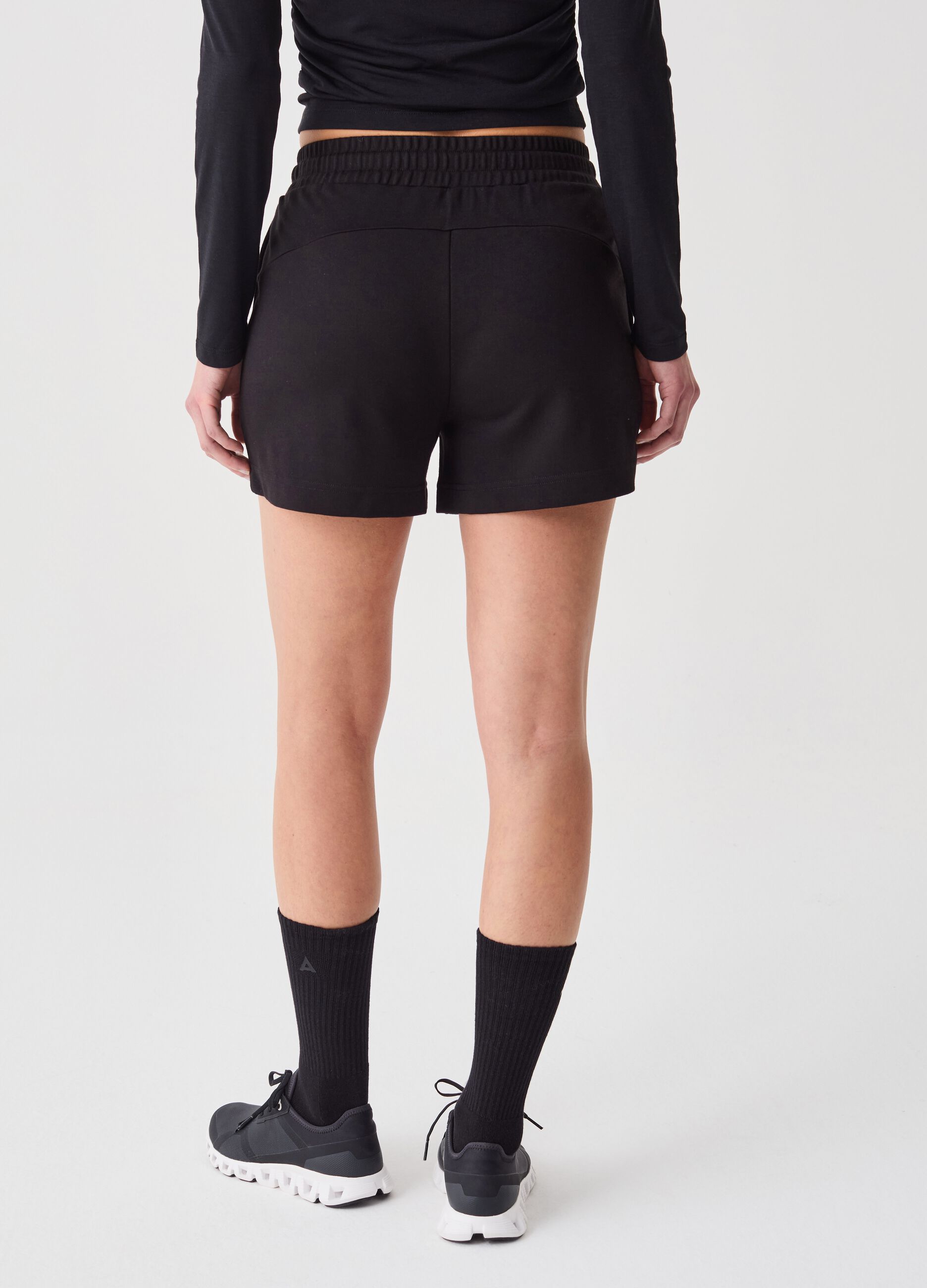 ALTAVIA STUDIO shorts with drawstring