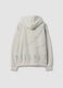 Beige cotton-blend hoodie with graphic print_2