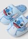 Blue Stitch print slippers for girls_1