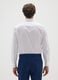 Men's White Cotton Blend Slim Fit Easy Iron Shirt_1