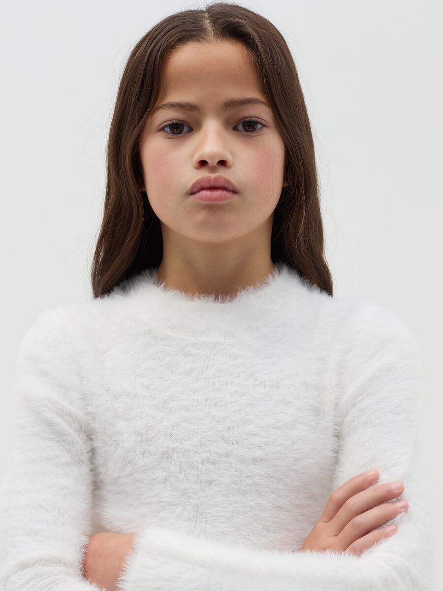 Pullover in faux fur_1