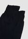 Blue short socks in pure cotton_1