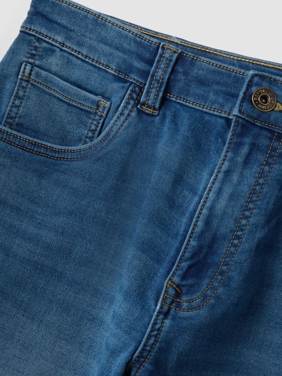 Slim-fit stretch cotton shorts_5