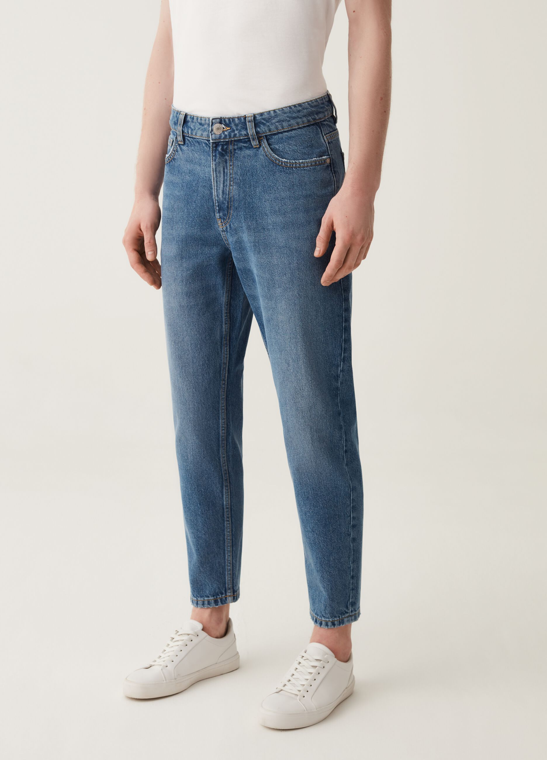 Jeans relaxed fit cinque tasche