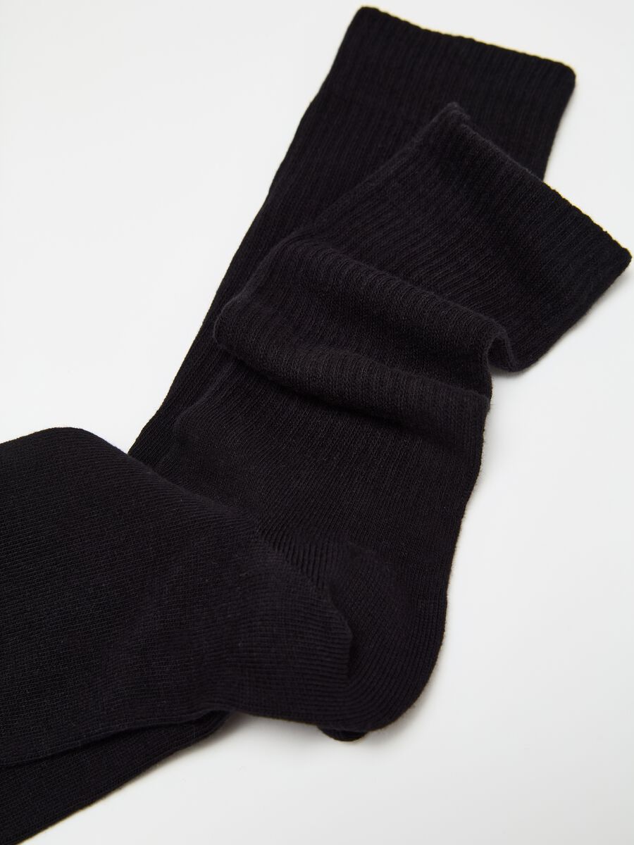 Two-pair pack of mid-length stretch socks_2