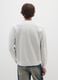 Grey regular fit jumper with lettering_2