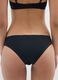 Women's black stretchy fabric briefs_2