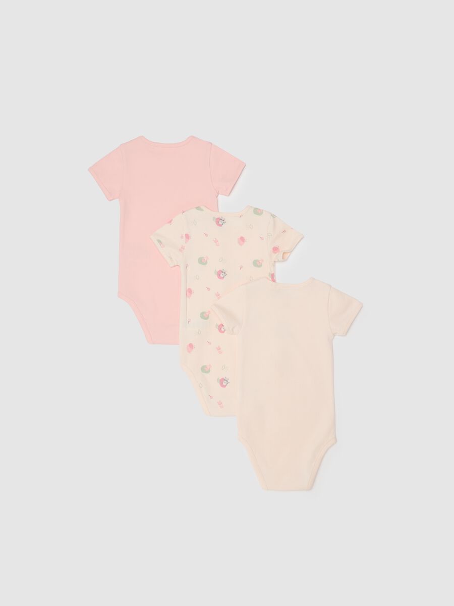 Bipack body da neonata in puro cotone multicolor_1