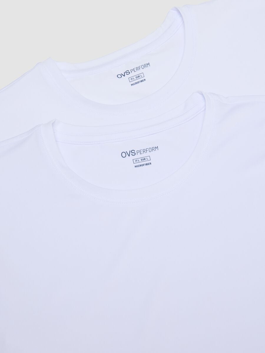 2-pack of white stretch microfibre regular-fit T-shirts_5