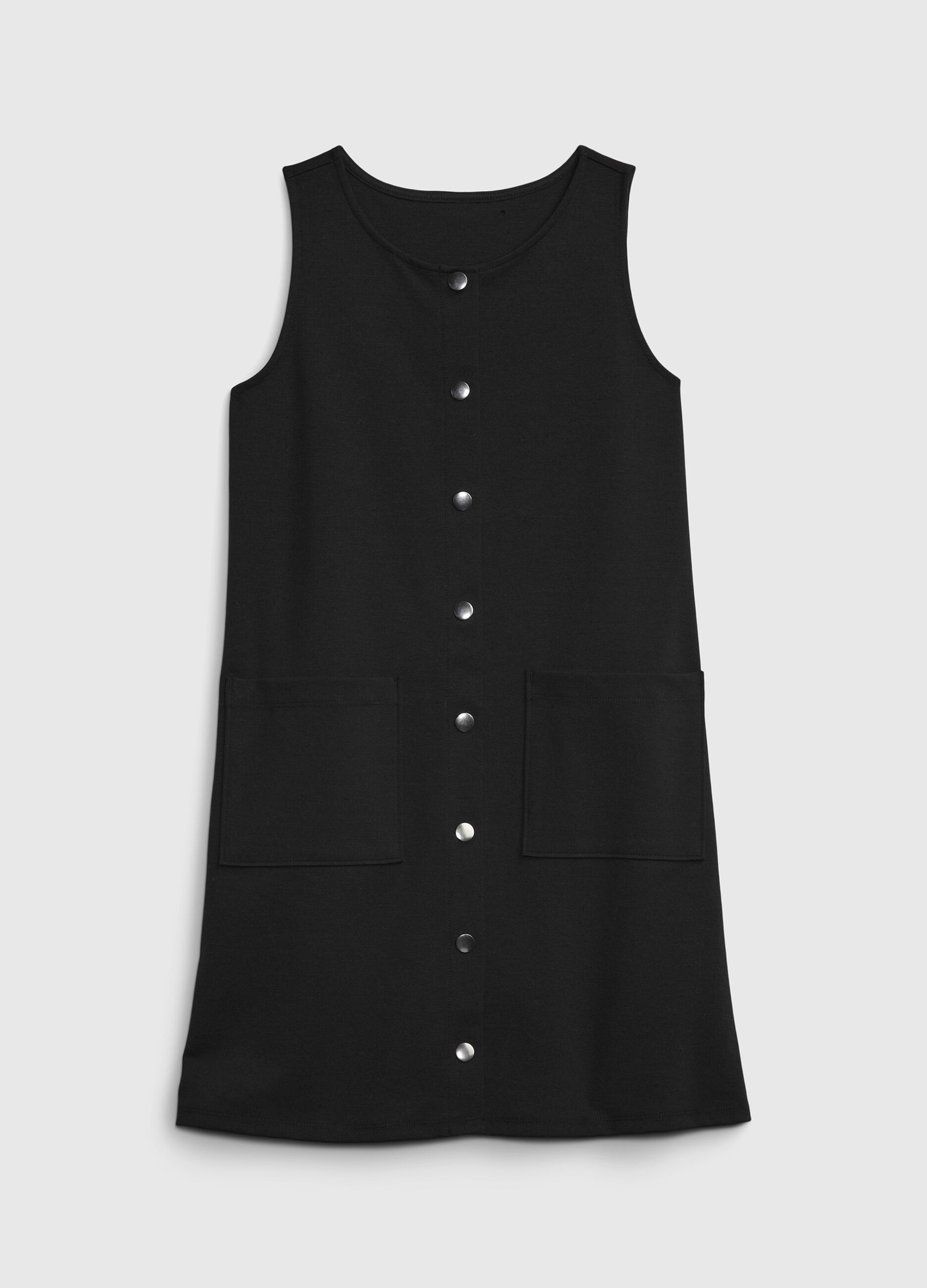 Abito Camicia Smanicato Con Colletto Sally