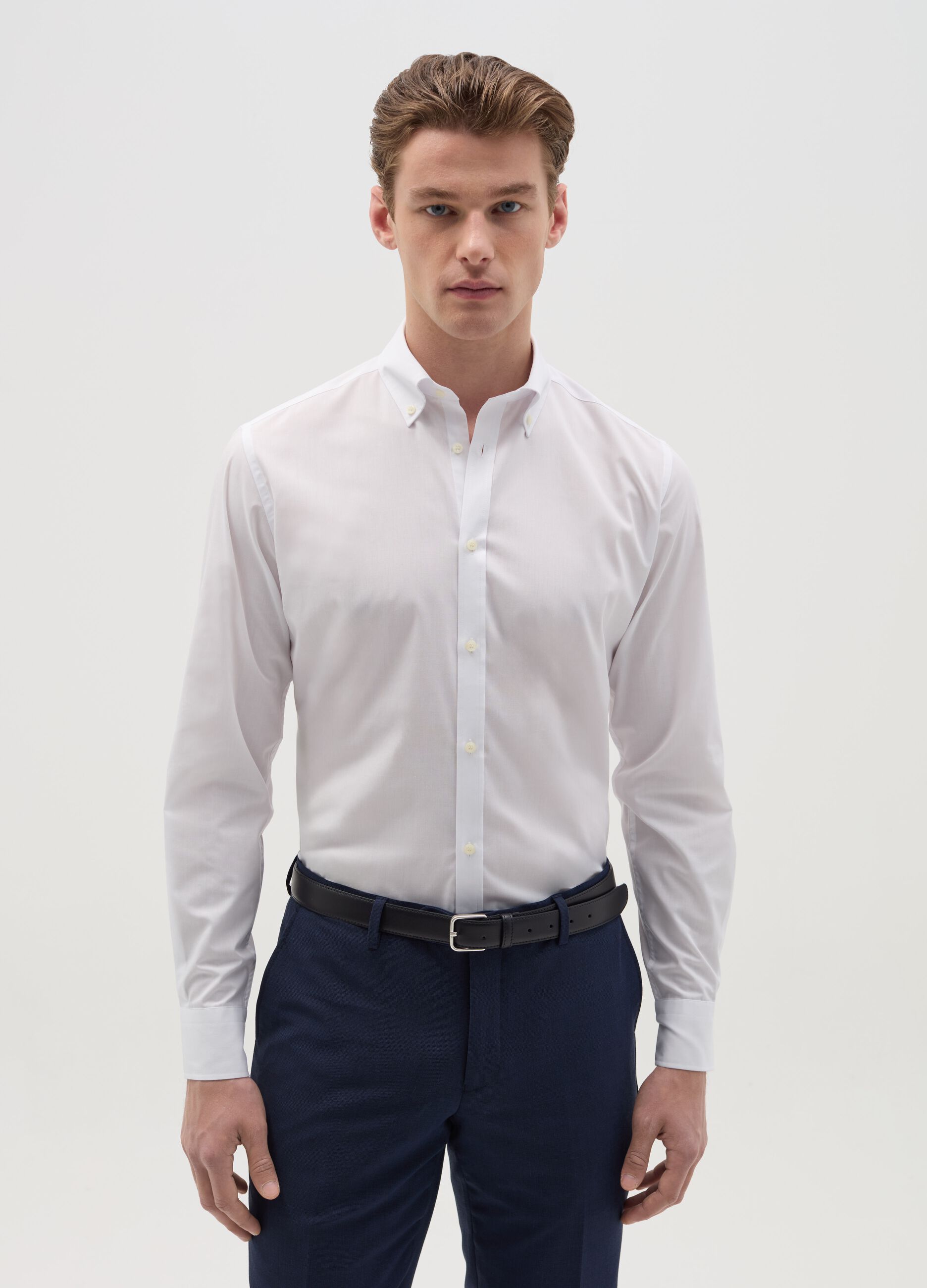 Camicia slim fit easy iron