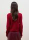 Red pure wool roll-neck jumper in regular fit_3