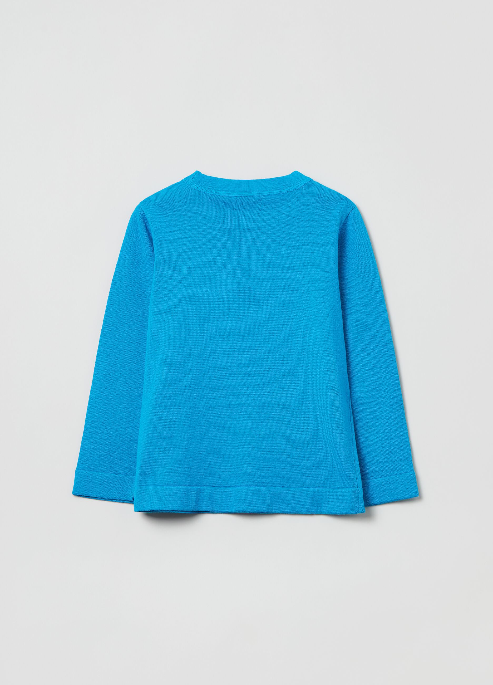 Pullover girocollo in cotone_1