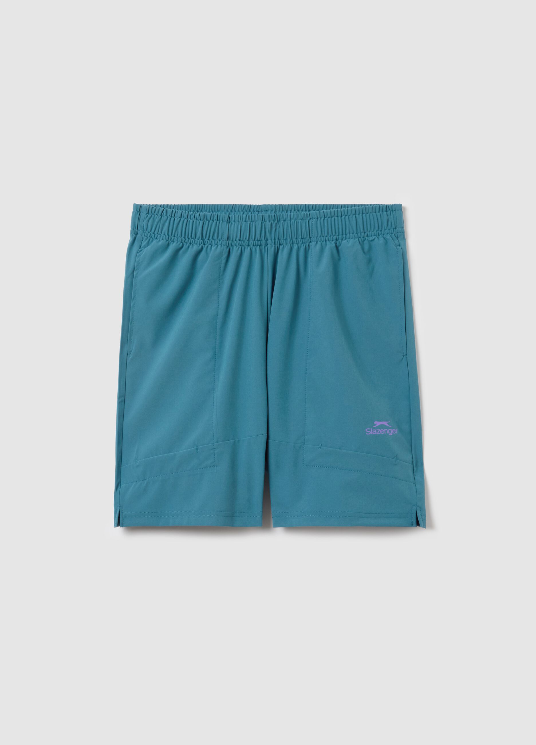 SLAZENGER Bermuda shorts in technical fabric