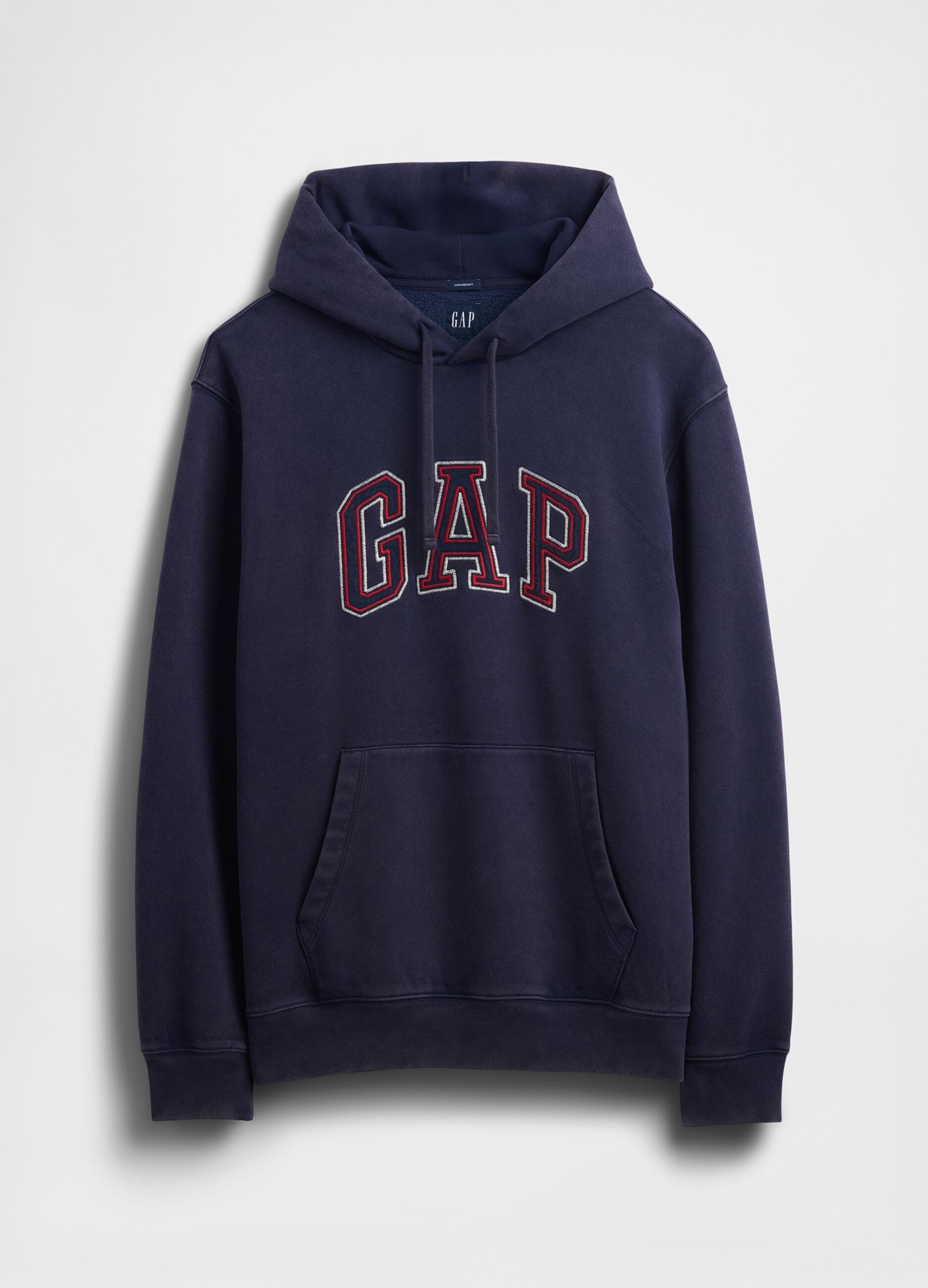 Cotton-blend logo hoodie