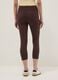 Brown skinny-fit stretch cotton leggings_2