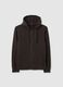 Brown Hoodie with Zip_4