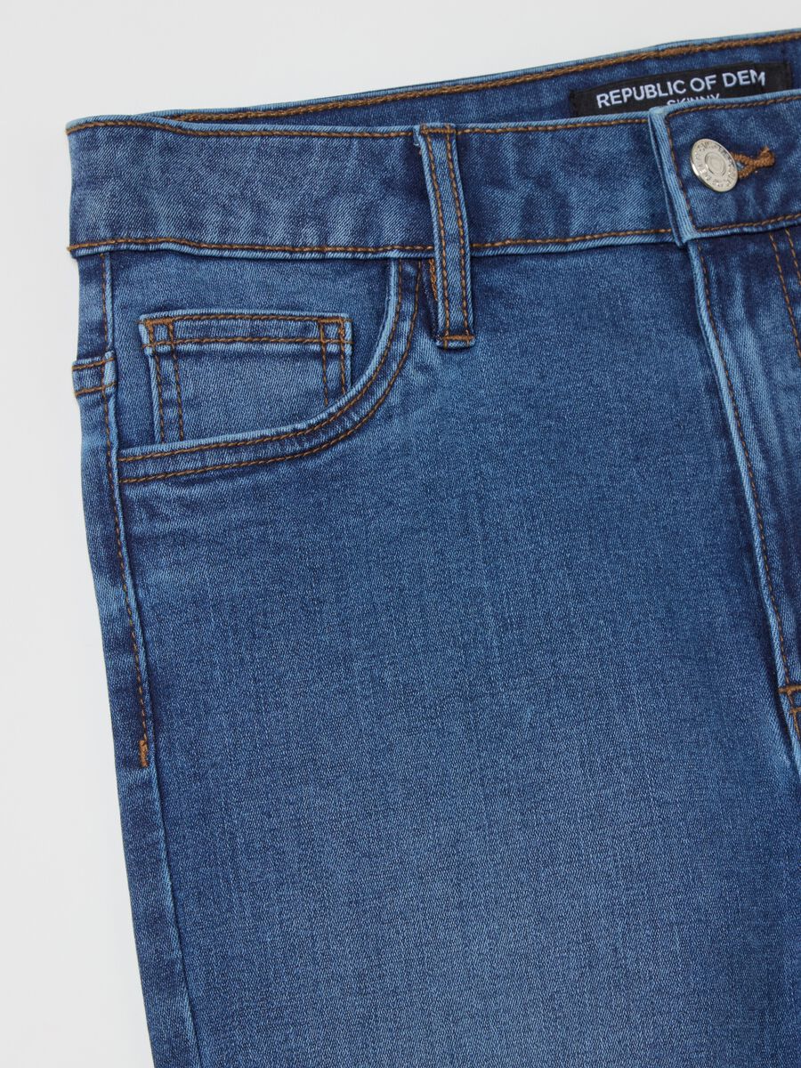 Skinny-fit jeans with five pockets_5